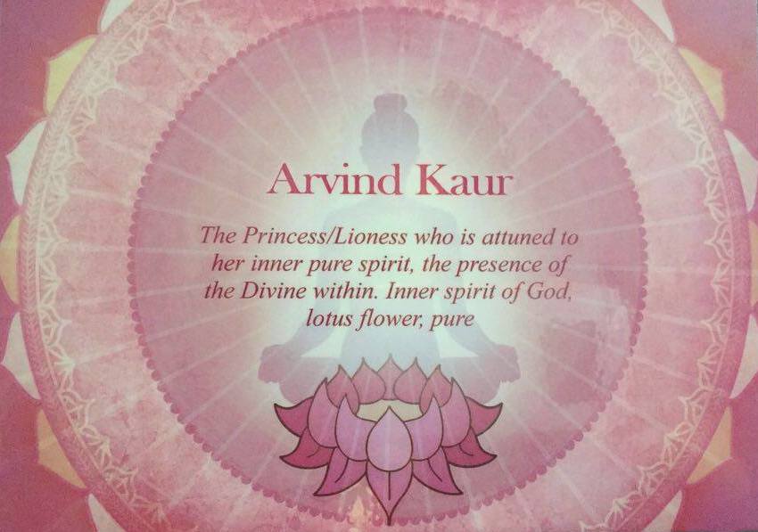 Arvind Kaur meaning